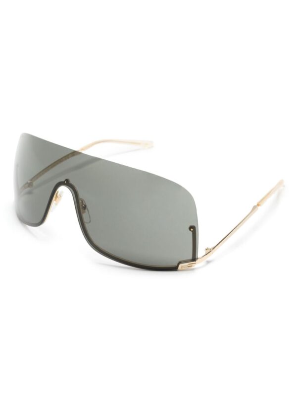 Gucci Eyewear half-rimless shield-frame sunglasses - Image 2
