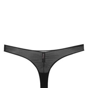 Maison Close  semi-sheer draped thong