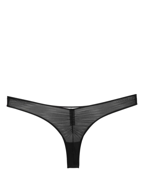 Maison Close  semi-sheer draped thong - Image 2