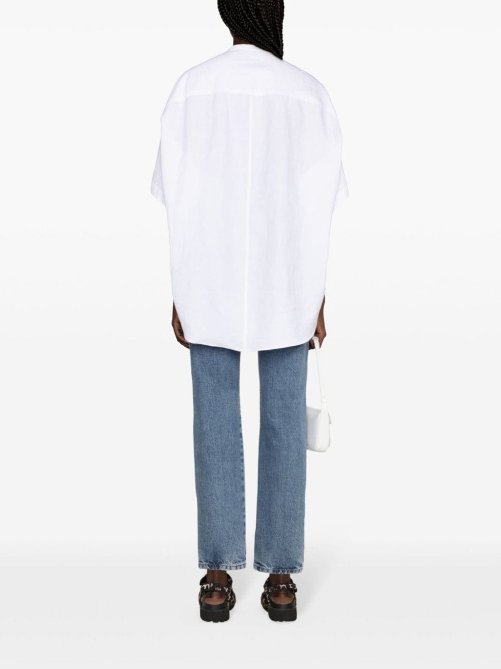 Stella McCartney linen-blend tunic shirt - Image 4