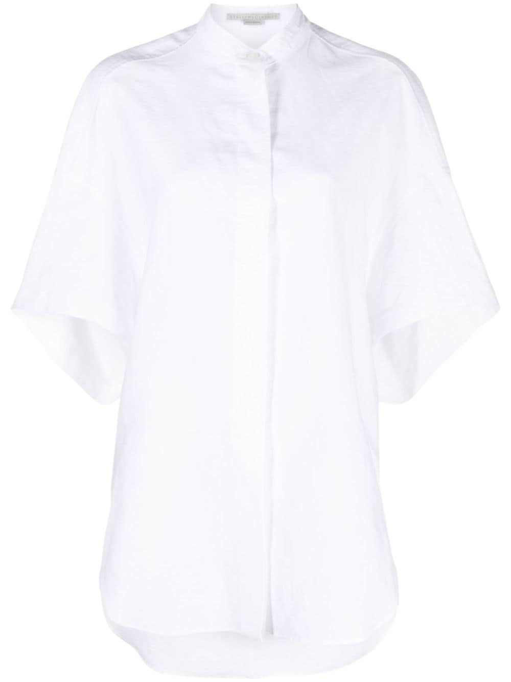 Stella McCartney linen-blend tunic shirt