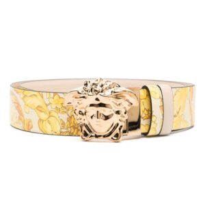 Versace  Barocco reversible leather belt