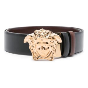 Versace  La Medusa leather belt