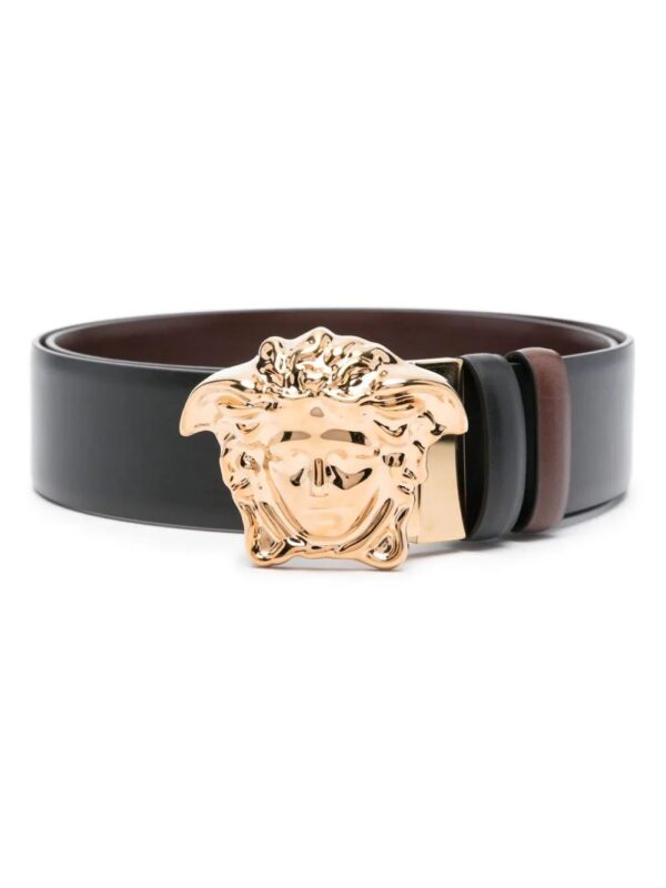 Versace  La Medusa leather belt