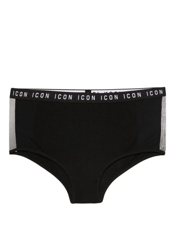 DSQUARED2  logo-waistband mesh-panelled brief