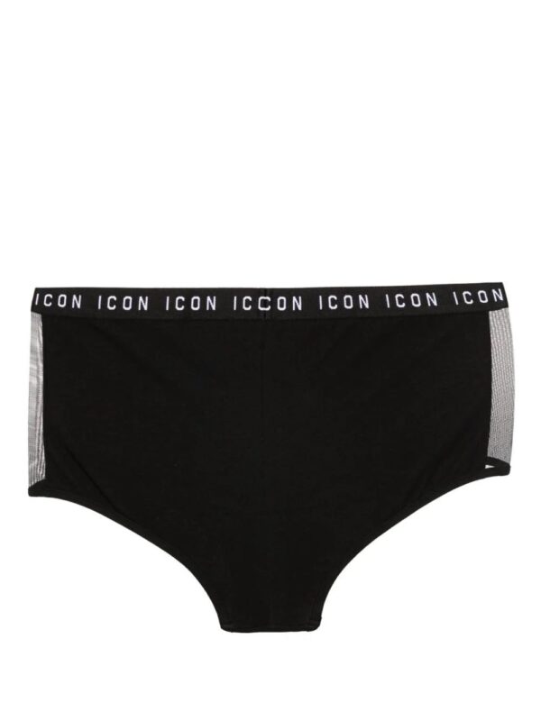 DSQUARED2  logo-waistband mesh-panelled brief - Image 2