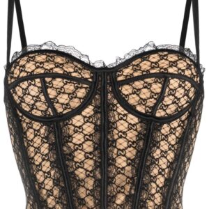 Gucci GG Net corset top