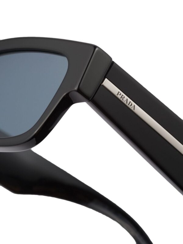 Prada Eyewear logo-plaque rectangle-frame sunglasses - Image 4