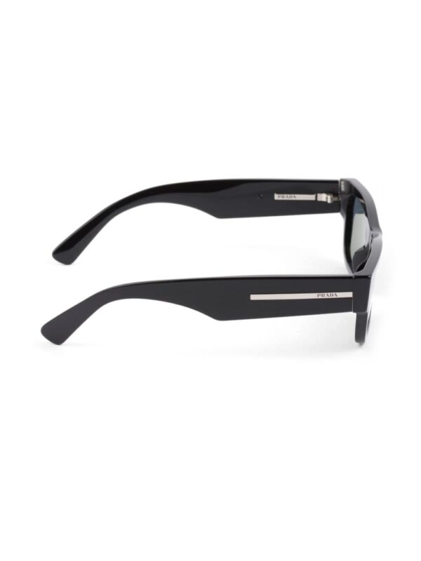 Prada Eyewear logo-plaque rectangle-frame sunglasses - Image 3
