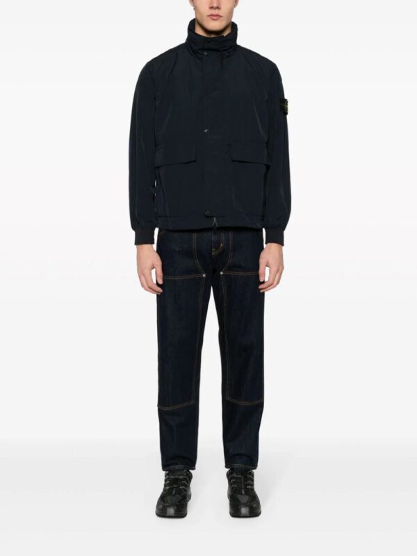 Stone Island  Compass-badge concealed-hood jacket - Image 2