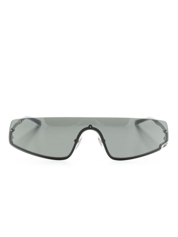 Gucci Eyewear Square-G-motif shield-frame sunglasses