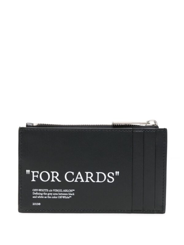 Off-White For Cards leather cardholder - Image 2