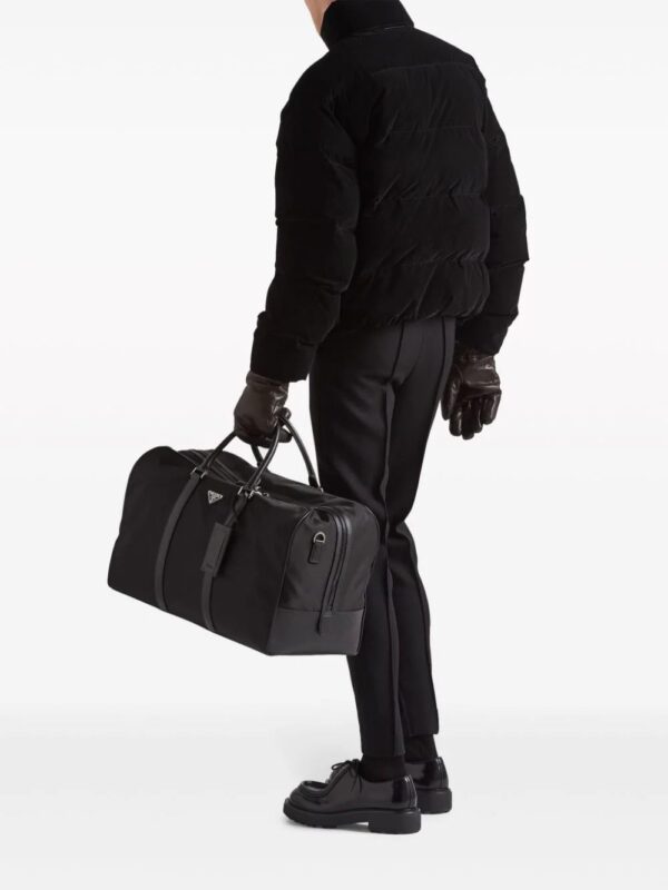 Prada  velvet cropped down jacket - Image 3