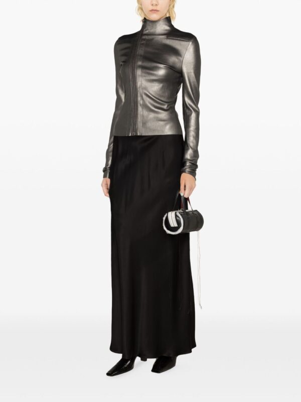 Rick Owens  Gary metallic-leather jacket - Image 3