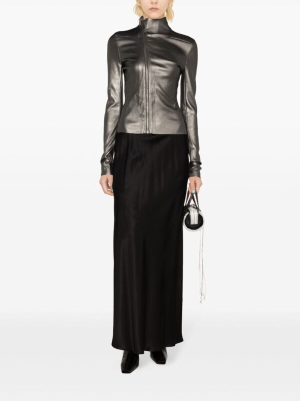 Rick Owens  Gary metallic-leather jacket - Image 2