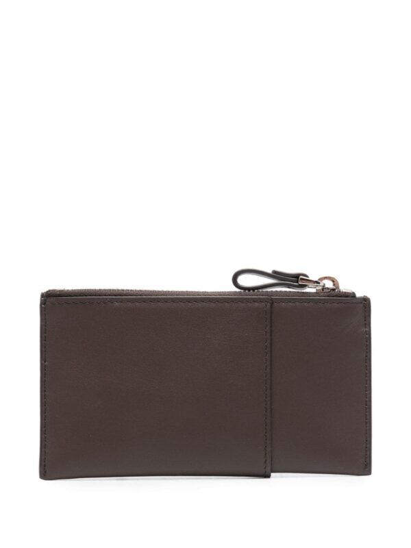 Giorgio Armani embossed-logo leather cardholder - Image 2