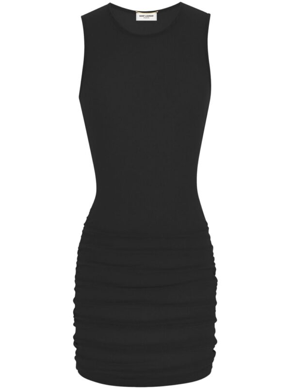 Saint Laurent sleeveless tulle minidress
