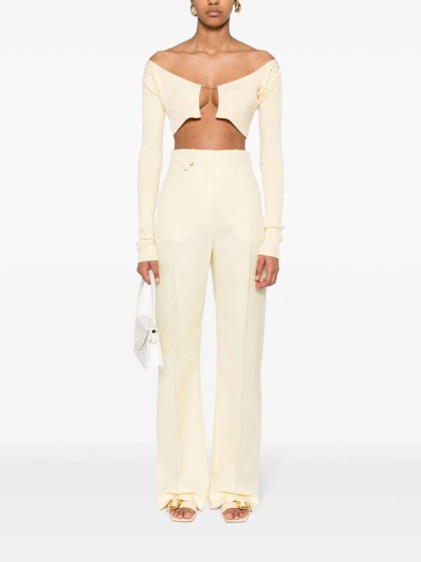 Jacquemus  Le Pantalon Sauge flared trousers - Image 2