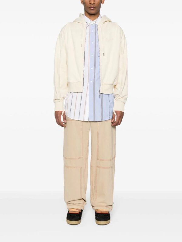Jacquemus  Le Sweater Camargue Zippé zip-up hoodie - Image 3