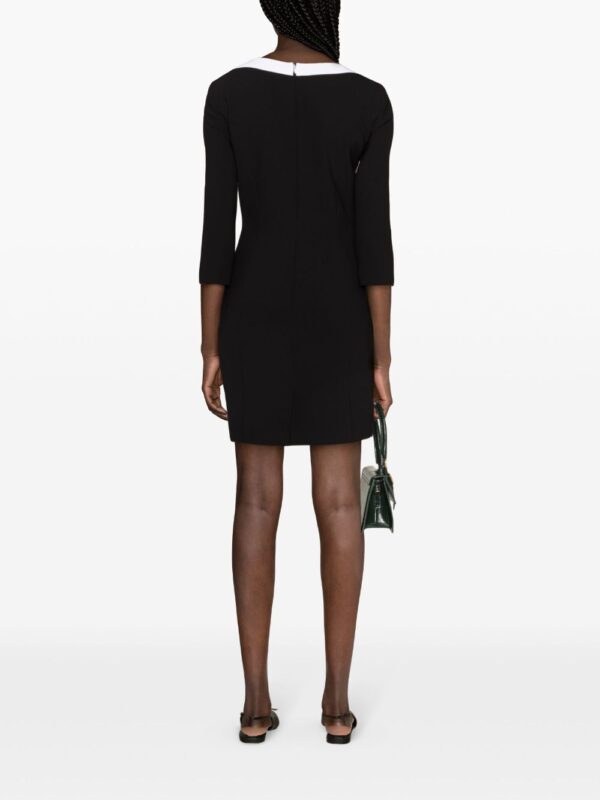 Moschino House Symbols !? twill minidress - Image 2