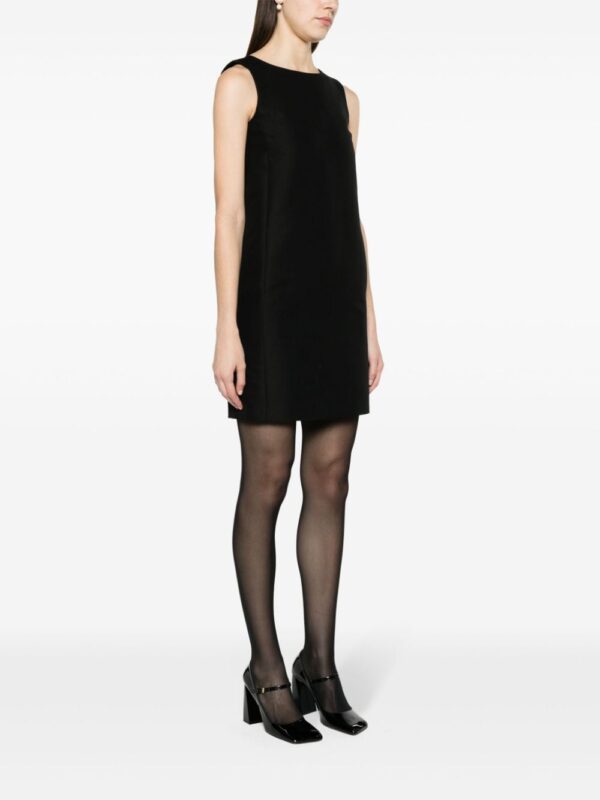 Moschino sleeveless cotton shift minidress - Image 3