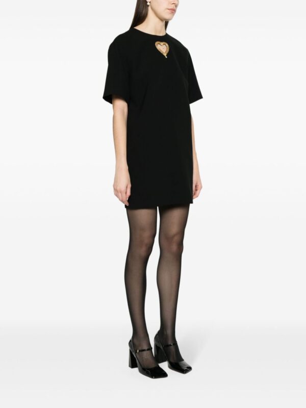 Moschino round-neck T-shirt minidress - Image 4