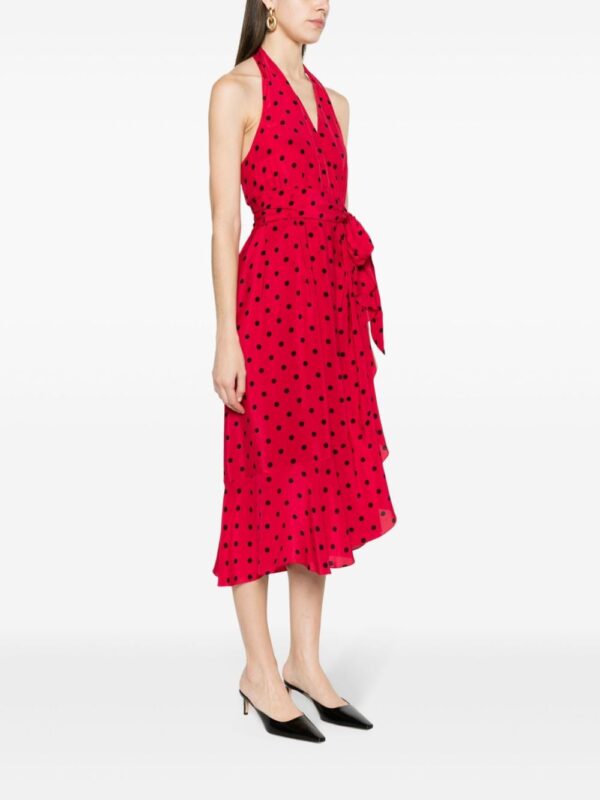Moschino polka dot-print silk dress - Image 3