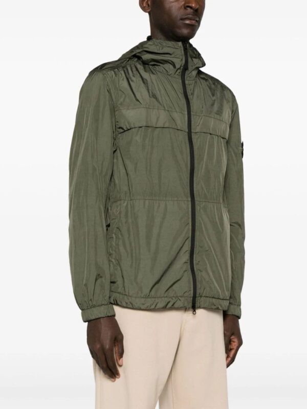 Stone Island  Compass-badge hooded windbreaker jacket - Image 3