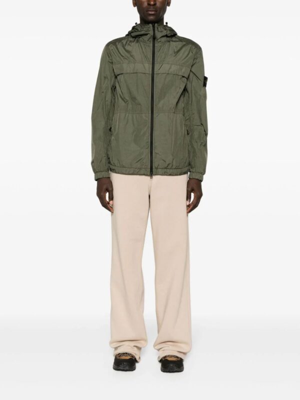 Stone Island  Compass-badge hooded windbreaker jacket - Image 2