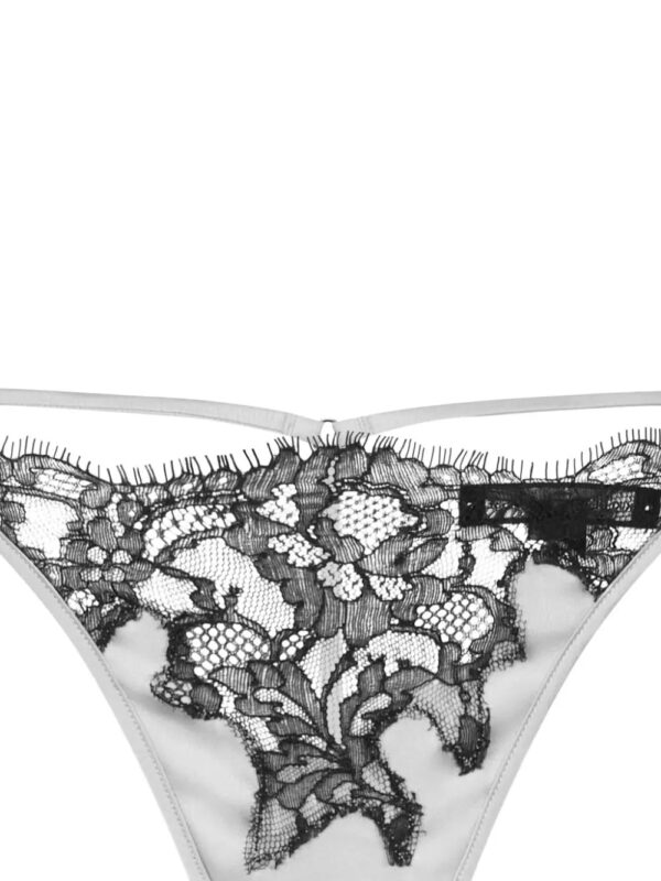 Kiki de Montparnasse  Giselle lace-trim thong - Image 2