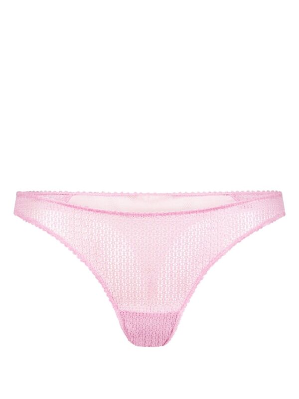 Kiki de Montparnasse  Crochet mesh thong