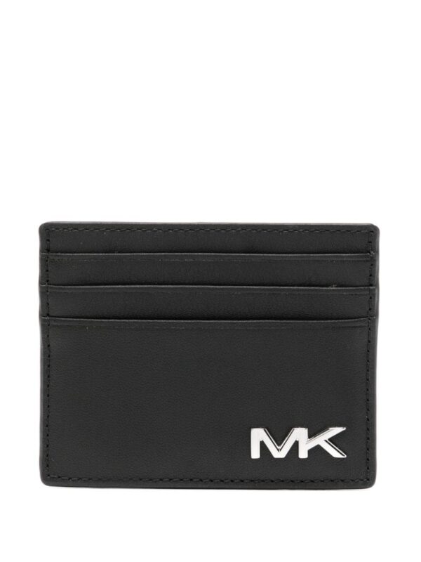 Michael Kors logo-plaque cardholder