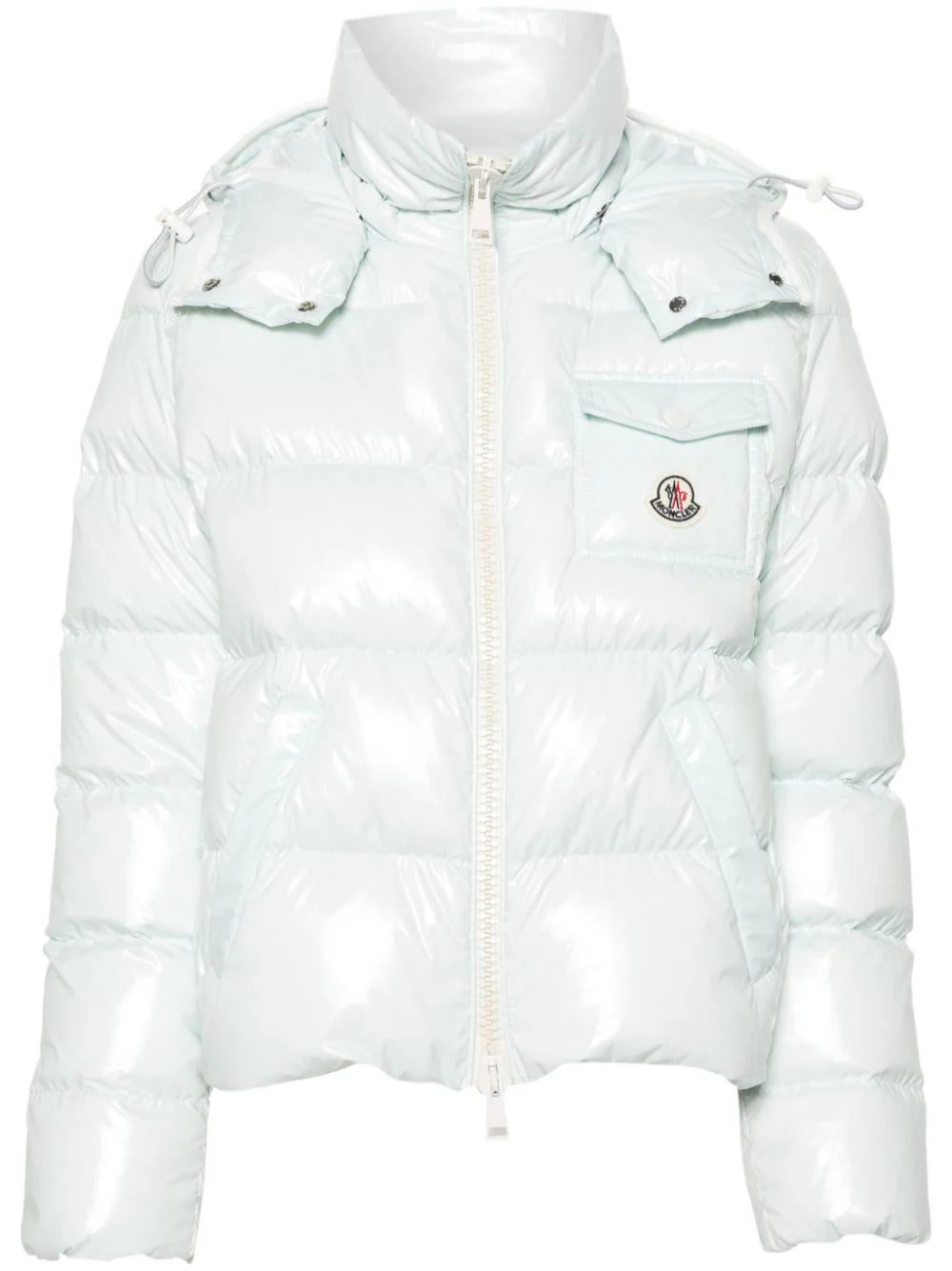 Moncler Andro hooded quilted jacket
