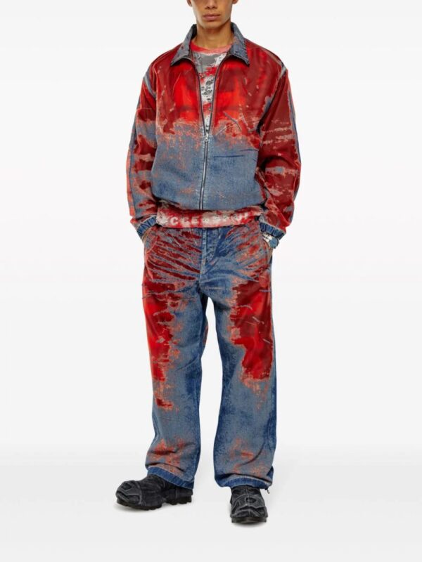 Diesel  D-Krap devoré-denim jacket - Image 2