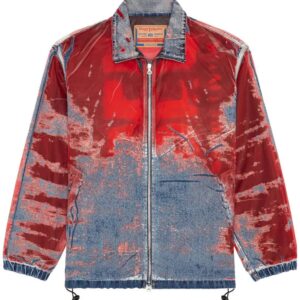 Diesel  D-Krap devoré-denim jacket