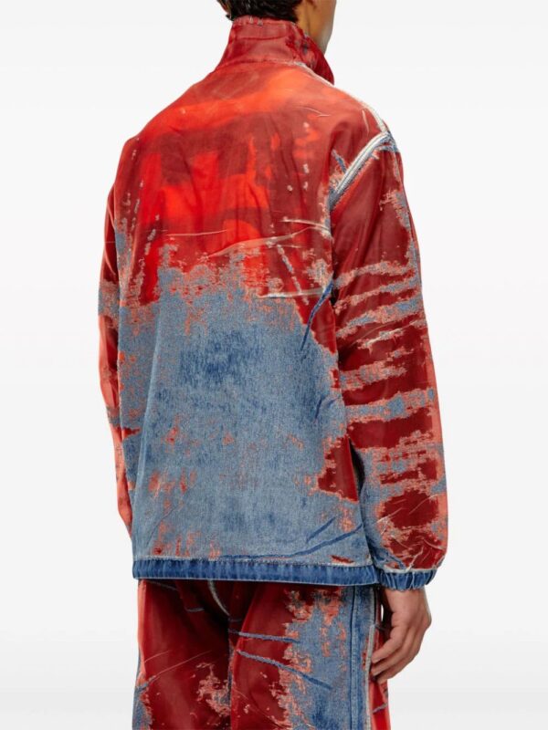 Diesel  D-Krap devoré-denim jacket - Image 4
