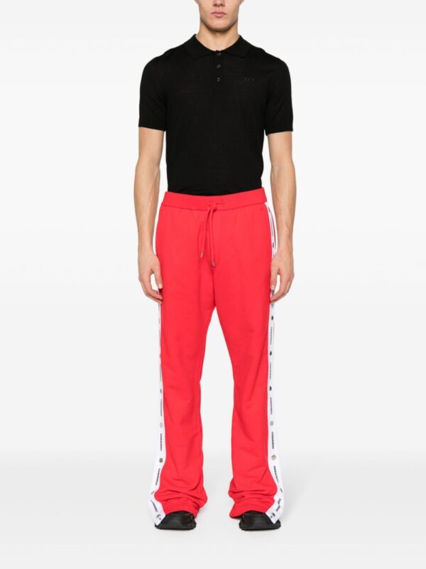 Dsquared2 embroidered-logo ribbed polo shirt - Image 2