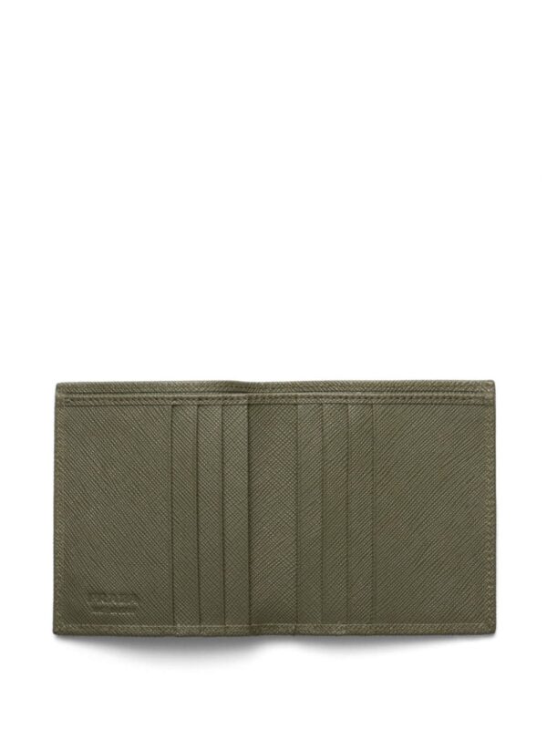 Prada Saffiano leather logo-plaque wallet - Image 4