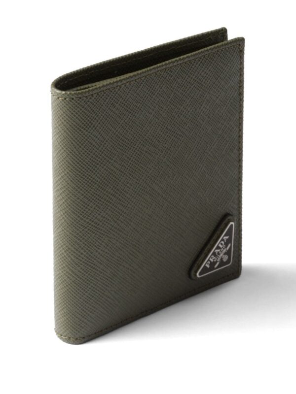 Prada Saffiano leather logo-plaque wallet - Image 3
