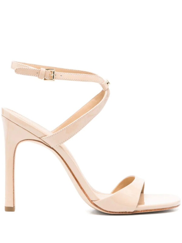 Michael Michael Kors  115mm logo-plaque leather sandals