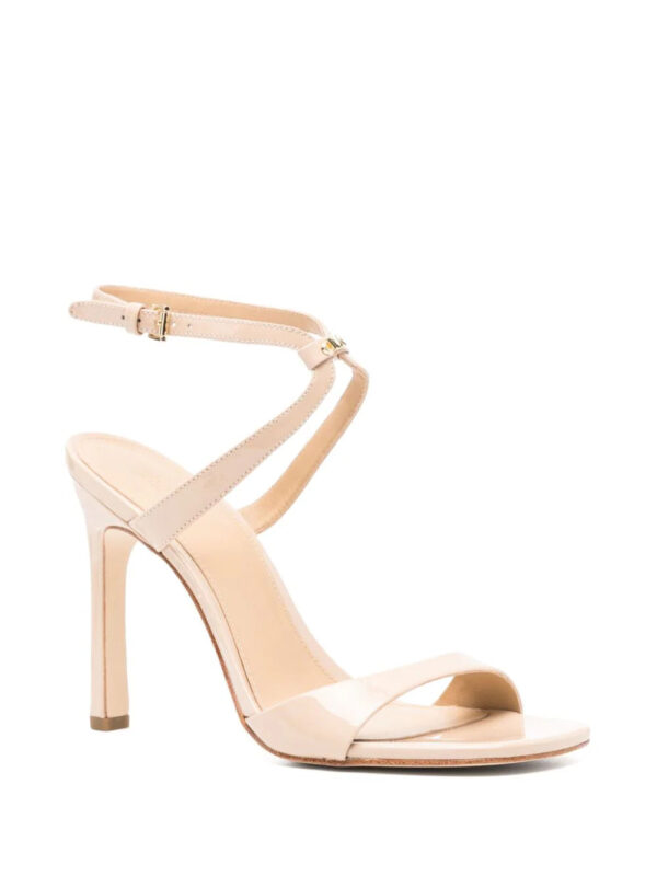 Michael Michael Kors  115mm logo-plaque leather sandals - Image 4