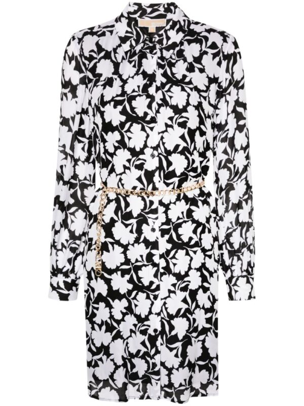 Michael Michael Kors floral crepe mini dress