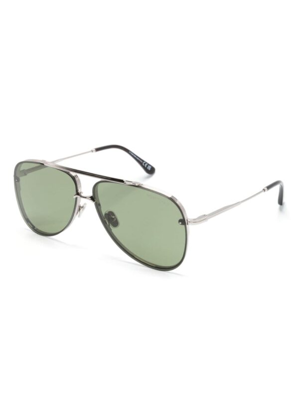 TOM FORD Eyewear Leon pilot-frame sunglasses - Image 2