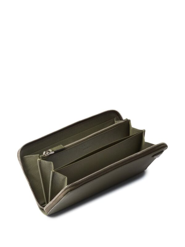 Prada logo-plaque Saffiano leather wallet - Image 3