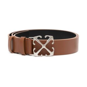 Off-White  Arrow-buckle leather belt
