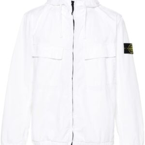 Stone Island  Compass-badge hooded jacket