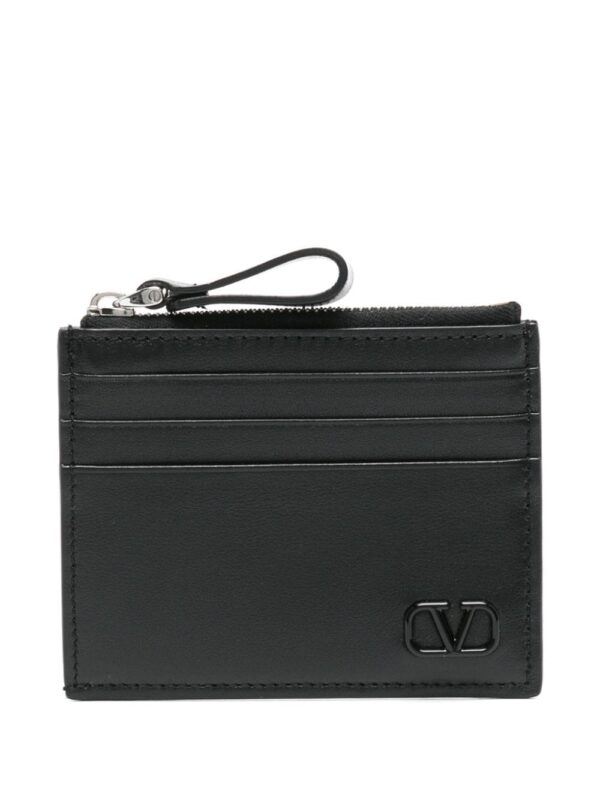Valentino Garavani VLogo Signature leather cardholder