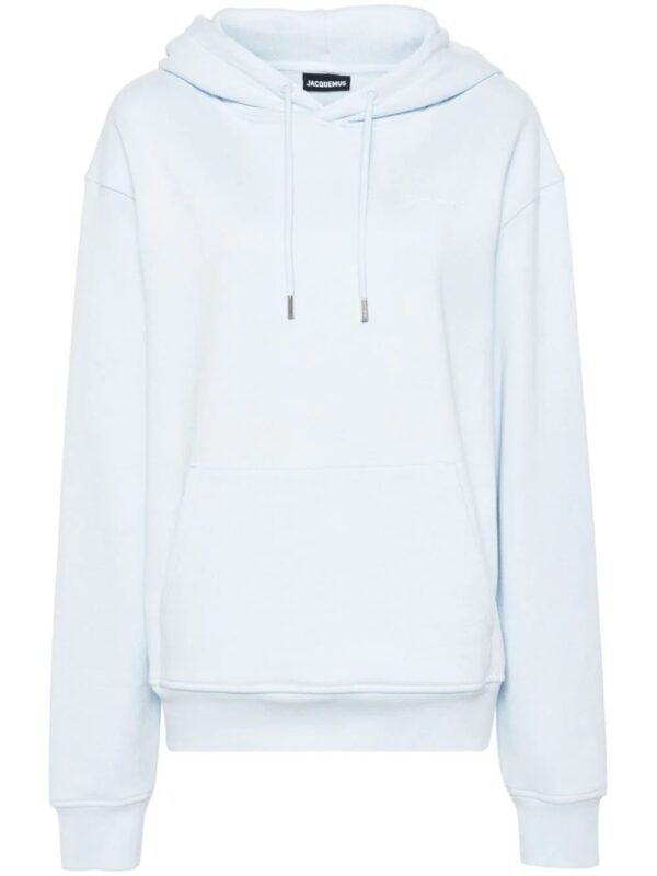 Jacquemus  logo-embroidered cotton hoodie