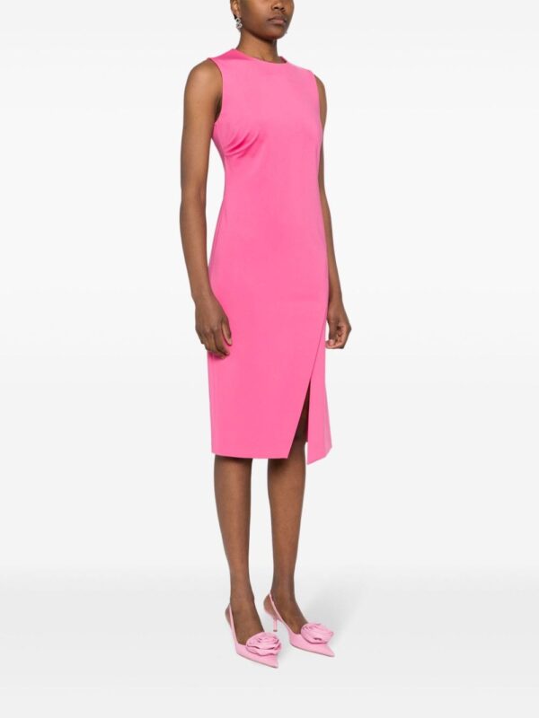 Moschino sleeveless gathered midi dress - Image 3