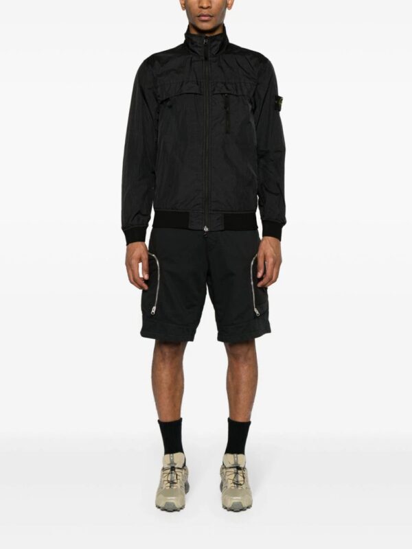Stone Island  Compass-badge crinkle bomber jacket. - Image 2